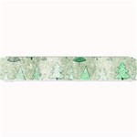 Green Christmas Trees, Cute, Doodle Small Bar Mat