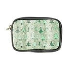 Green Christmas Trees, Cute, Doodle Coin Purse