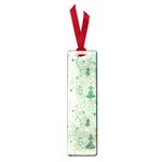 Green Christmas Trees, Cute, Doodle Small Book Marks