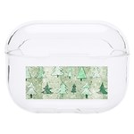 Green Christmas Trees, Cute, Doodle Hard PC AirPods Pro Case