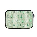 Green Christmas Trees, Cute, Doodle Apple MacBook Pro 13  Zipper Case