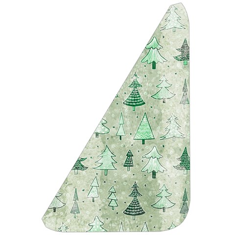 Green Christmas Trees, Cute, Doodle Belt Pouch Bag (Large) from ArtsNow.com Front Left