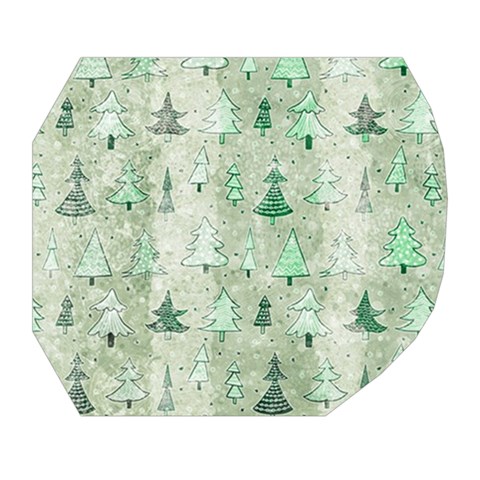 Green Christmas Trees, Cute, Doodle Belt Pouch Bag (Large) from ArtsNow.com Tape