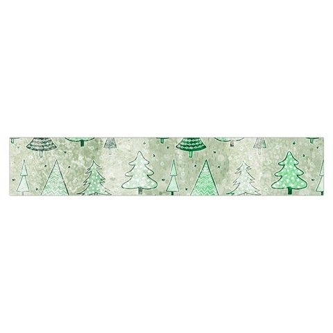 Green Christmas Trees, Cute, Doodle Women s Crop Top Pleated Skater Rave Skirt from ArtsNow.com Waistband