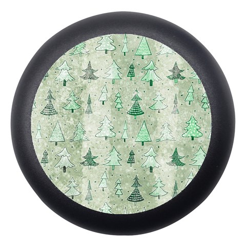 Green Christmas Trees, Cute, Doodle Dento Box with Mirror from ArtsNow.com Front