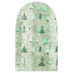 Green Christmas Trees, Cute, Doodle Microwave Oven Glove from ArtsNow.com Back