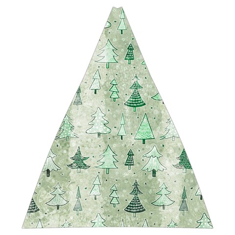 Green Christmas Trees, Cute, Doodle Automatic Folding Umbrella with Case (Medium) from ArtsNow.com 17.22 x19.95  Umbrella - 1