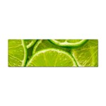 Lime Slices Close Up, Fresh, Fruit, Green Lemon Sticker (Bumper)