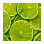 Lime Slices Close Up, Fresh, Fruit, Green Lemon Medium Glasses Cloth