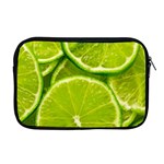 Lime Slices Close Up, Fresh, Fruit, Green Lemon Apple MacBook Pro 17  Zipper Case