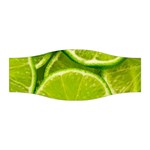 Lime Slices Close Up, Fresh, Fruit, Green Lemon Stretchable Headband