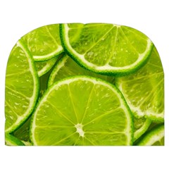 Lime Slices Close Up, Fresh, Fruit, Green Lemon Make Up Case (Medium) from ArtsNow.com Front