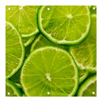 Lime Slices Close Up, Fresh, Fruit, Green Lemon Banner and Sign 3  x 3 