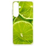 Lime Slices Close Up, Fresh, Fruit, Green Lemon Samsung Galaxy S24 Ultra 6.9 Inch TPU UV Case