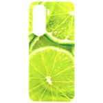 Lime Slices Close Up, Fresh, Fruit, Green Lemon Samsung Galaxy S24 Plus 6.7 Inch Black TPU UV Case