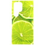 Lime Slices Close Up, Fresh, Fruit, Green Lemon Samsung Galaxy S24 Ultra 6.9 Inch Black TPU UV Case