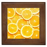 Oranges, Orange, Fruits Framed Tile