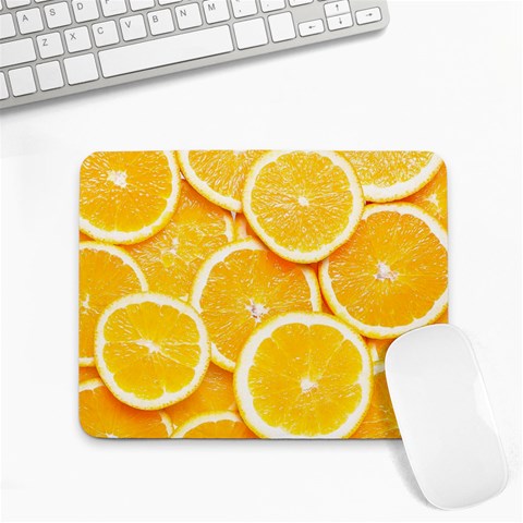 Oranges, Orange, Fruits Small Mousepad from ArtsNow.com Front