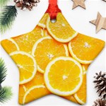 Oranges, Orange, Fruits Ornament (Star)