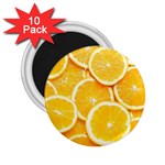 Oranges, Orange, Fruits 2.25  Magnets (10 pack) 