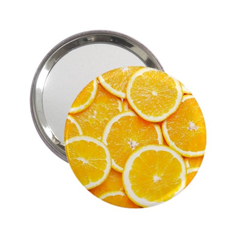 Oranges, Orange, Fruits 2.25  Handbag Mirrors from ArtsNow.com Front