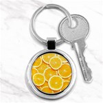 Oranges, Orange, Fruits Key Chain (Round)