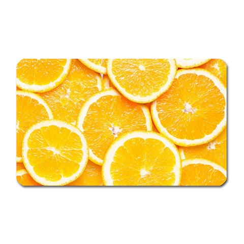 Oranges, Orange, Fruits Magnet (Rectangular) from ArtsNow.com Front