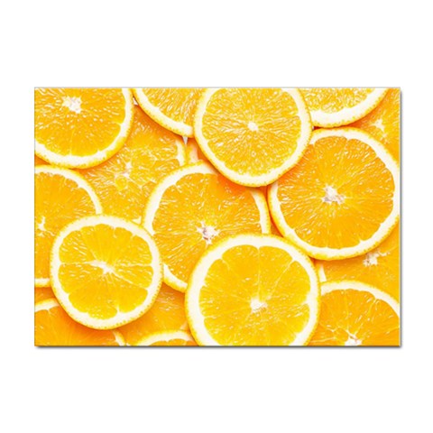 Oranges, Orange, Fruits Sticker A4 (10 pack) from ArtsNow.com Front