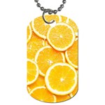 Oranges, Orange, Fruits Dog Tag (Two Sides)