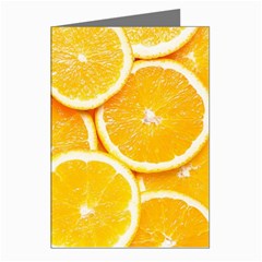 Oranges, Orange, Fruits Greeting Cards (Pkg of 8) from ArtsNow.com Left