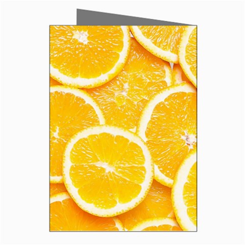 Oranges, Orange, Fruits Greeting Cards (Pkg of 8) from ArtsNow.com Right