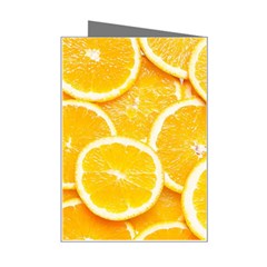 Oranges, Orange, Fruits Mini Greeting Card from ArtsNow.com Right