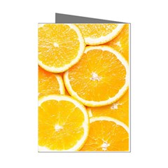 Oranges, Orange, Fruits Mini Greeting Cards (Pkg of 8) from ArtsNow.com Left