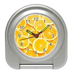 Oranges, Orange, Fruits Travel Alarm Clock