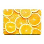 Oranges, Orange, Fruits Small Doormat