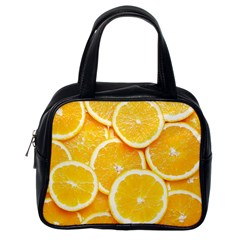 Oranges, Orange, Fruits Classic Handbag (Two Sides) from ArtsNow.com Back