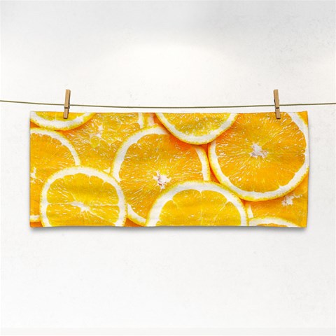 Oranges, Orange, Fruits Hand Towel from ArtsNow.com Front