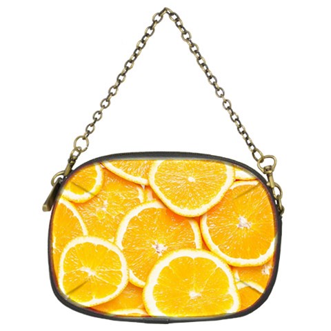 Oranges, Orange, Fruits Chain Purse (Two Sides) from ArtsNow.com Front