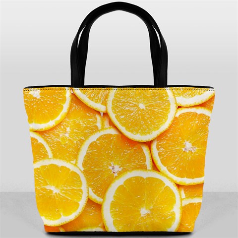 Oranges, Orange, Fruits Bucket Bag from ArtsNow.com Front