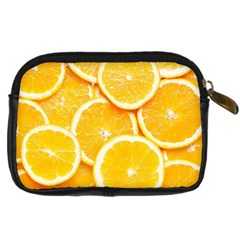 Oranges, Orange, Fruits Digital Camera Leather Case from ArtsNow.com Back