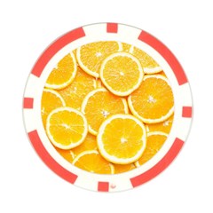 Oranges, Orange, Fruits Poker Chip Card Guard (10 pack) from ArtsNow.com Front