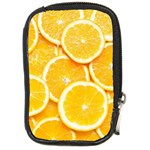 Oranges, Orange, Fruits Compact Camera Leather Case