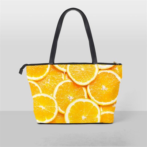 Oranges, Orange, Fruits Classic Shoulder Handbag from ArtsNow.com Back