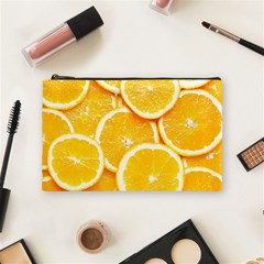 Oranges, Orange, Fruits Cosmetic Bag (Medium) from ArtsNow.com Front