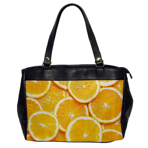 Oranges, Orange, Fruits Oversize Office Handbag from ArtsNow.com Front