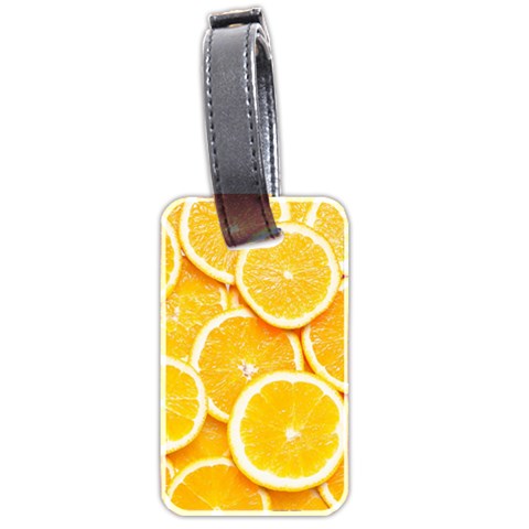 Oranges, Orange, Fruits Luggage Tag (two sides) from ArtsNow.com Front