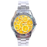 Oranges, Orange, Fruits Stainless Steel Analogue Watch