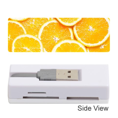 Oranges, Orange, Fruits Memory Card Reader (Stick) from ArtsNow.com Front