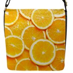 Oranges, Orange, Fruits Flap Closure Messenger Bag (S)