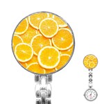 Oranges, Orange, Fruits Stainless Steel Nurses Watch